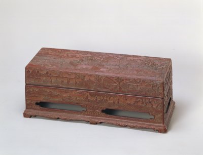 图片[1]-Carved rectangular box of Yueyang Tower-China Archive